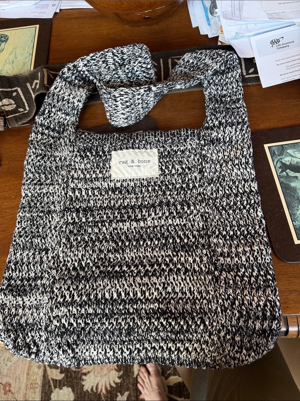 “RAG &BIBE” ADDISON SHOPPER BAG NWT